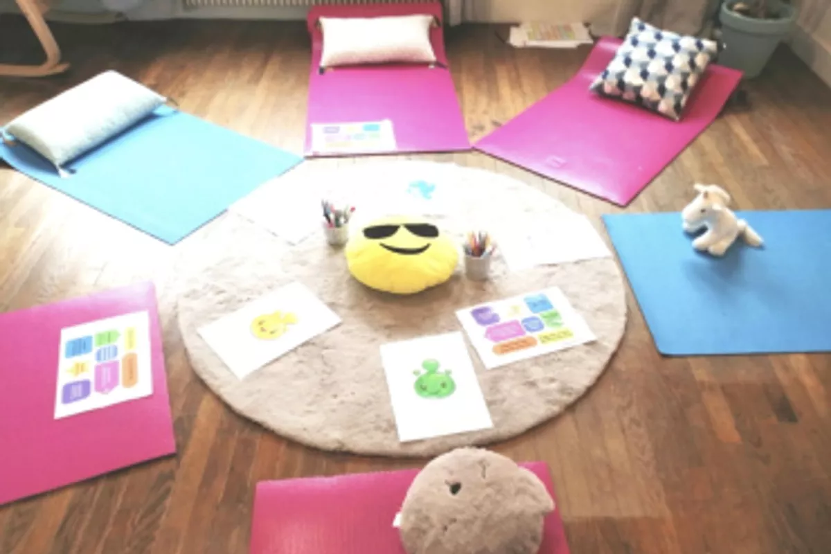 Atelier de groupe de sophrologie pour enfants