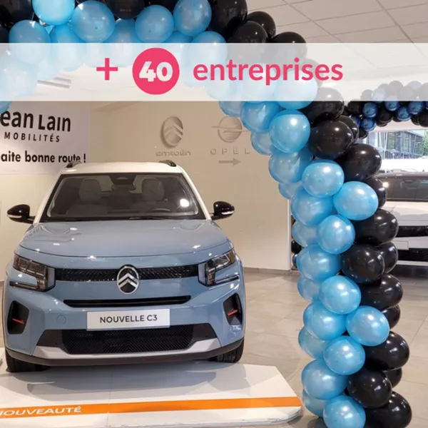 La Belle Event est partenaire de plus de 40 entreprises
