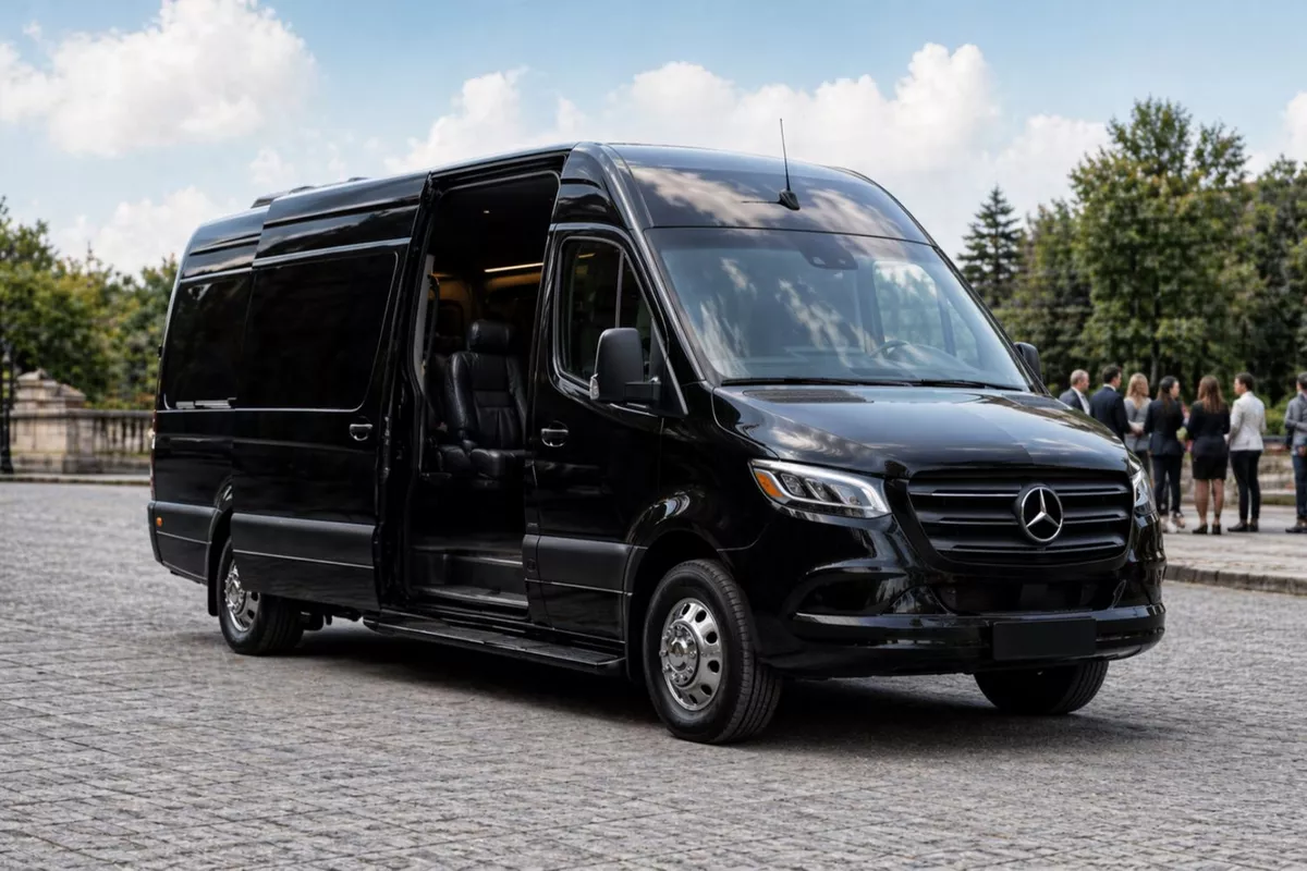 Sprinter Mercedes 22 places avec chauffeur privé