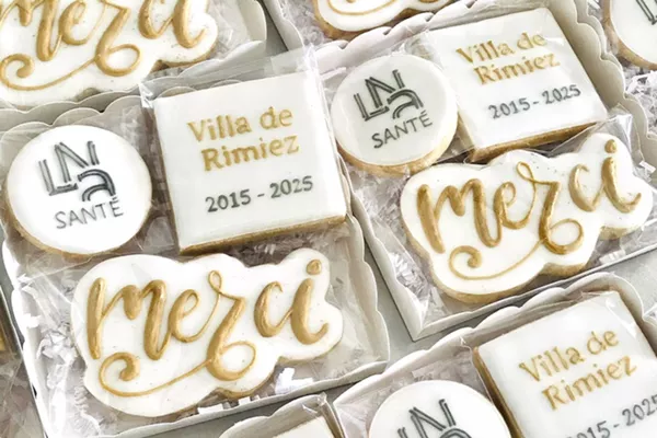 Coffrets de biscuits personnalisés pour cadeaux clients & collaborateurs