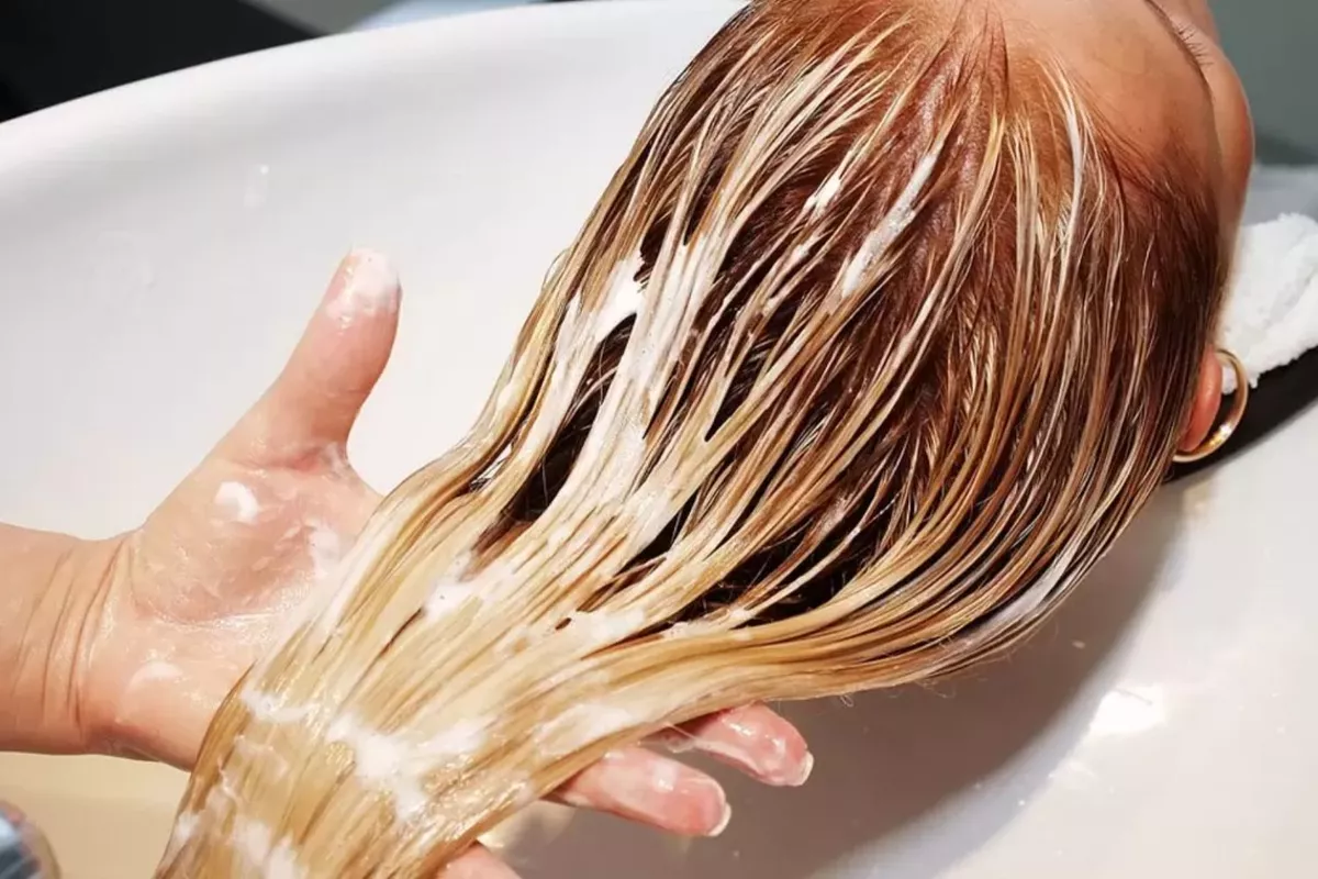 Mèches tête entière + Shampoing + Soin + Coupe + Brushing cheveux longs