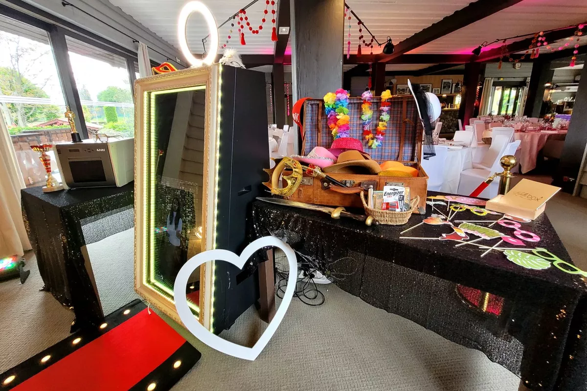 Location Photobooth miroir vintage
