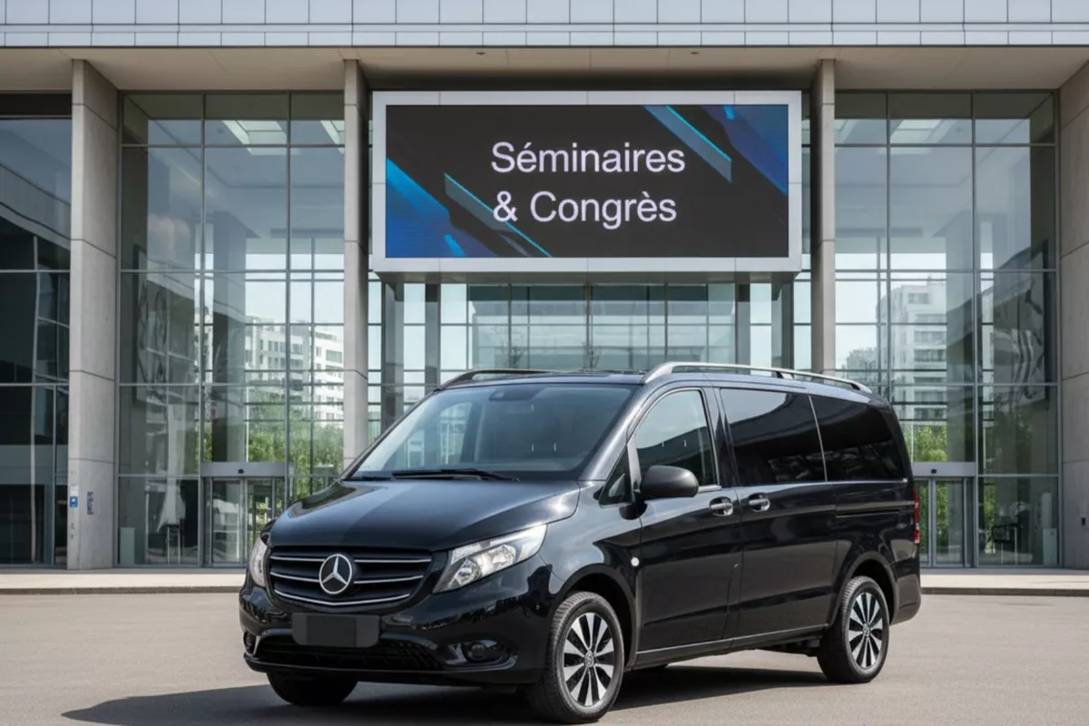 Service VTC pour événements  professionnels, séminaires et congrès