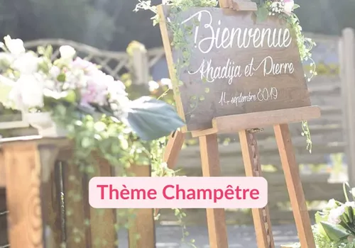 Mariage occidental au style champêtre : nature & authenticité