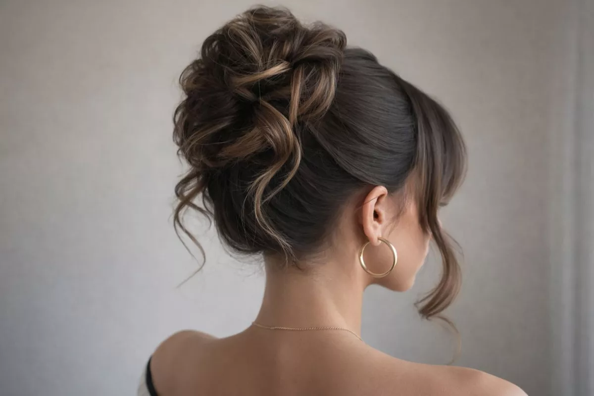 Chignon coiffure