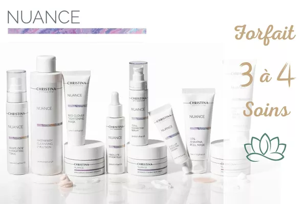 Forfait 3 à 4 soins Nuance de Christina Cosmeceuticals®