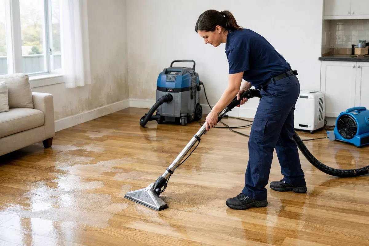 Nettoyage professionnel après sinistre