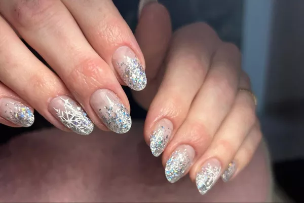 Déco ongle : Paillettes / Effet sucre