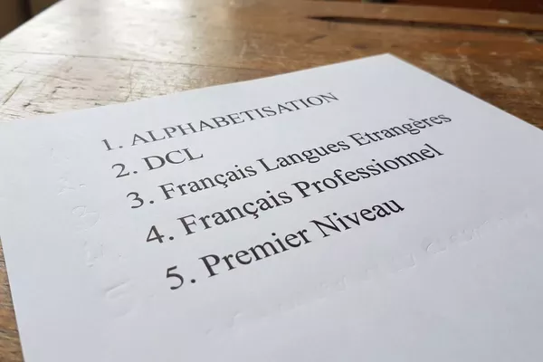 ALPHABETISATION :  Français Langues Etrangères  DCL Français Professionnel Premier Niveau, RS5455, MINISTERE DE L'EDUCATION NATIONALE ET DE LA JEUNESSE