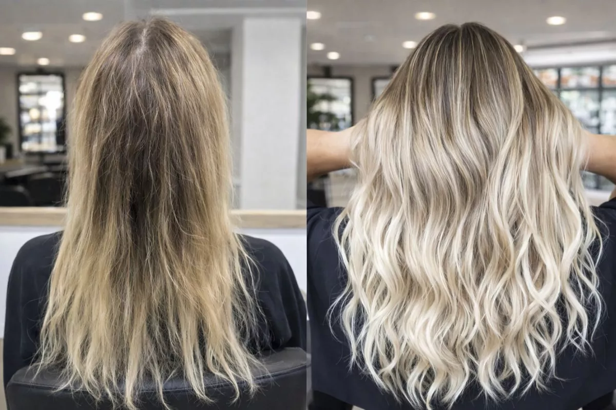 Patine / Tonalisation cheveux longs