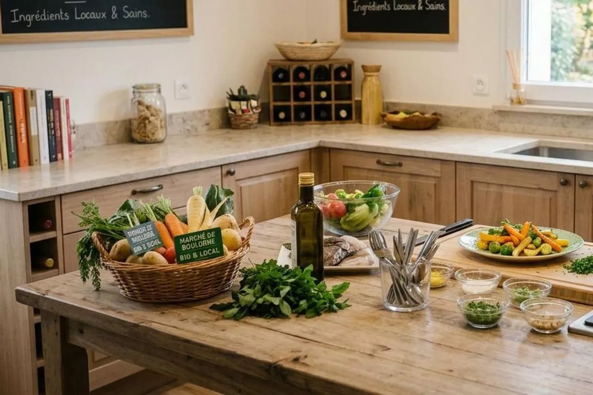 Chef de cuisine à domicile : recettes saines et de saison