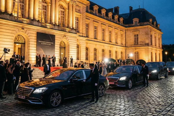 Transport Événementiel & Coordination Multi-Véhicules — Soirées Privées, Galas, Cérémonies