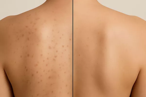 Microdermabrasion Dos – Soin anti-taches