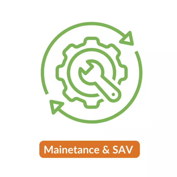 Suivi, maintenance et service après-vente garantis