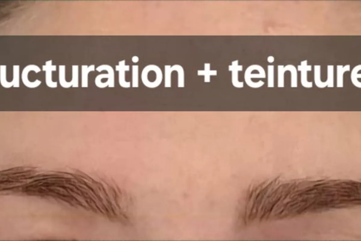 Restructuration des sourcils, épilation et Teinture au henné