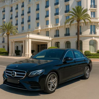 Mercedes Berline électrique   - 1 à  4 passagers (VTC Cannes)