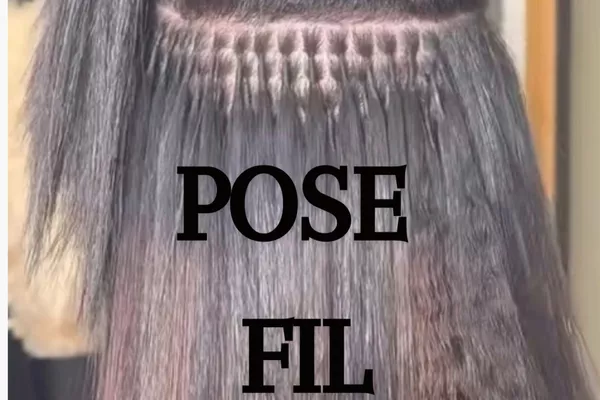 Pose fil + cheveux 22/24 Pouces