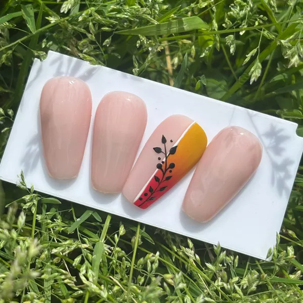 Press on nails : dégradé