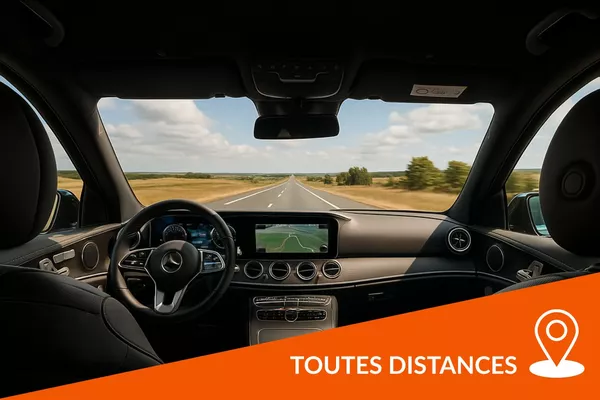 Transport privé VTC toutes distances depuis Cannes : Côte d'Azur, France et Italie