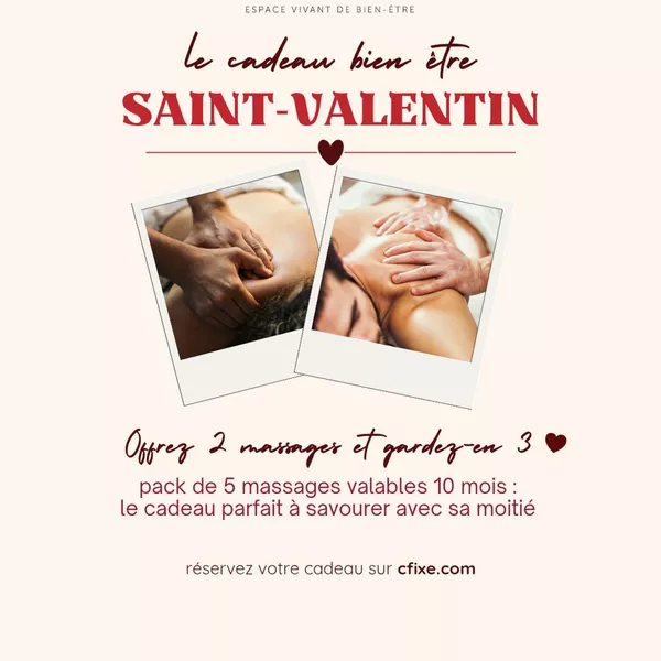 Massages pour la Saint Valentin à Paris !