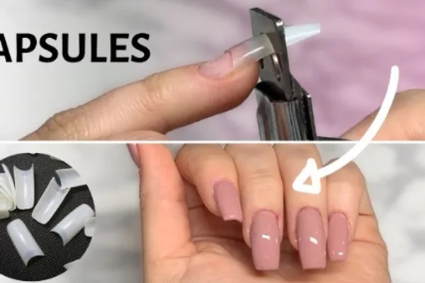 Pose capsules plus vernis semi permanent