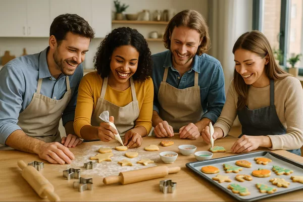 Atelier team building gourmand – créez vos biscuits en équipe