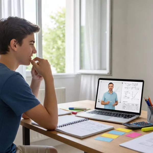 Stage de maths pendant les vacances scolaires en visio pour progresser et reprendre confiance