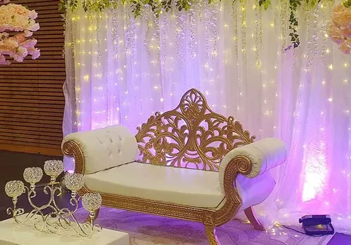 Mariage oriental au style blanc et doré : entre modernité et héritage 2