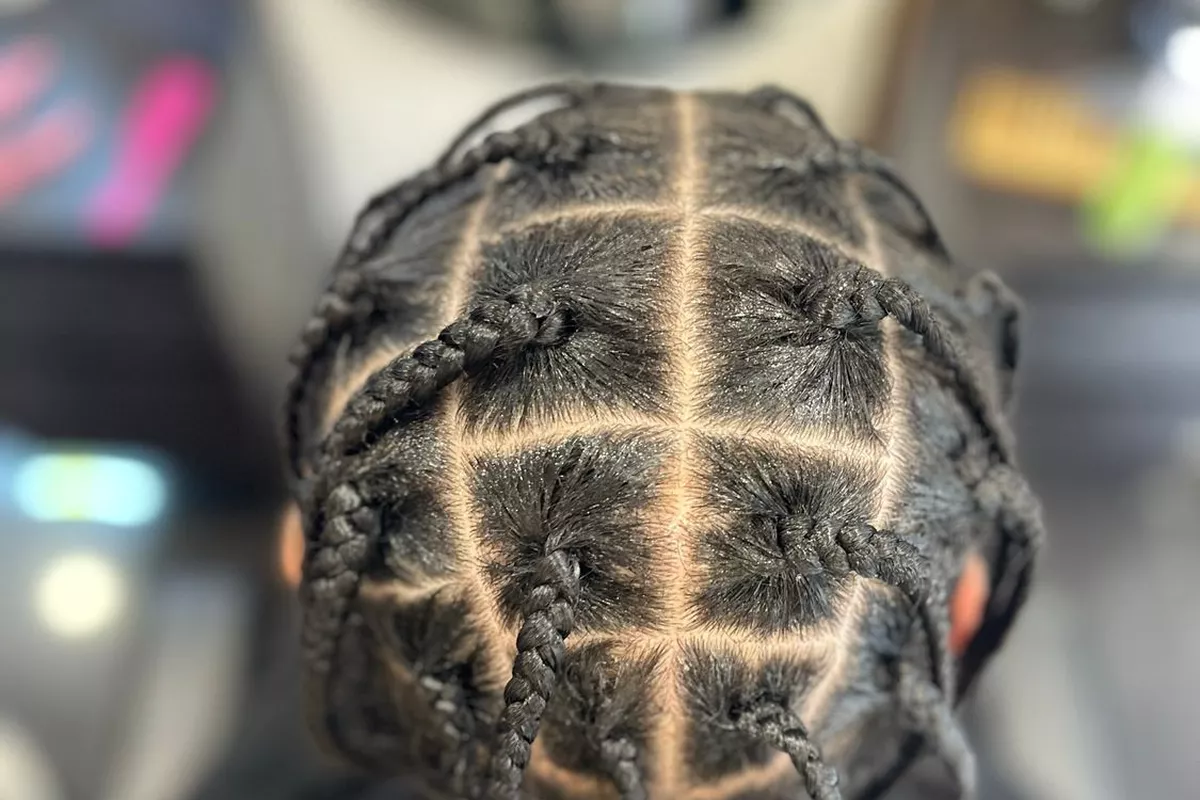 Twist plate avec vos propres cheveux
