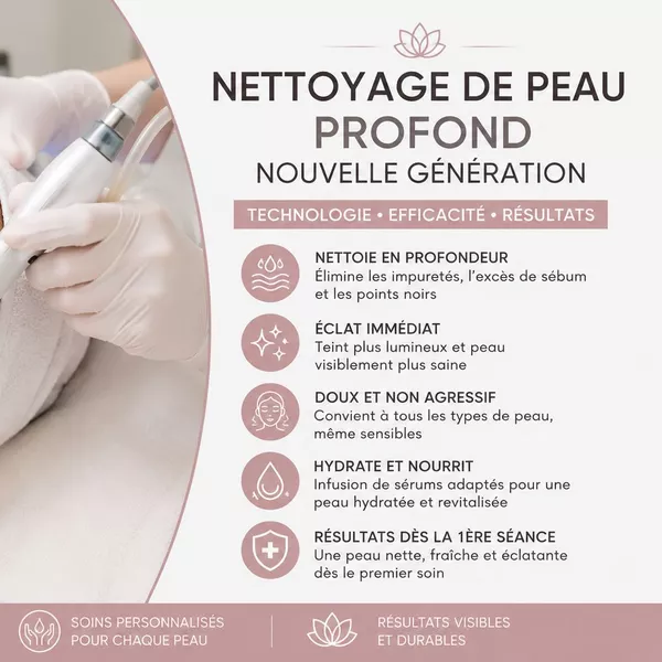 Nettoyage de peau profond à Rouen : pourquoi les nouvelles technologies donnent de meilleurs résultats qu’un soin classique ?