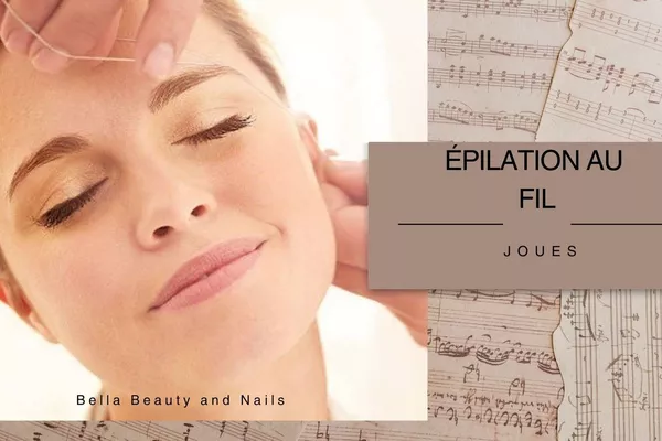 Épilation Joues au fil