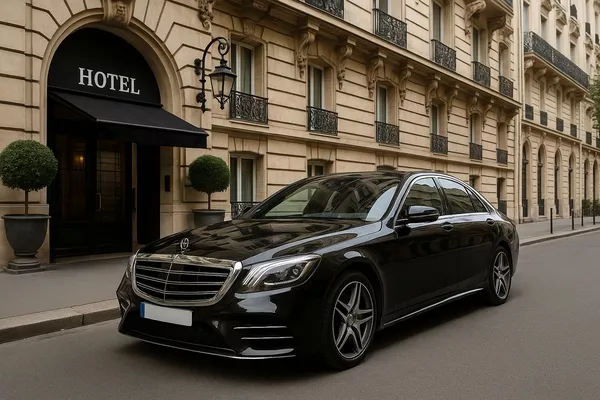 Transfert privé vers les hôtels à Paris – Chauffeur VTC ponctuel et service haut de gamme