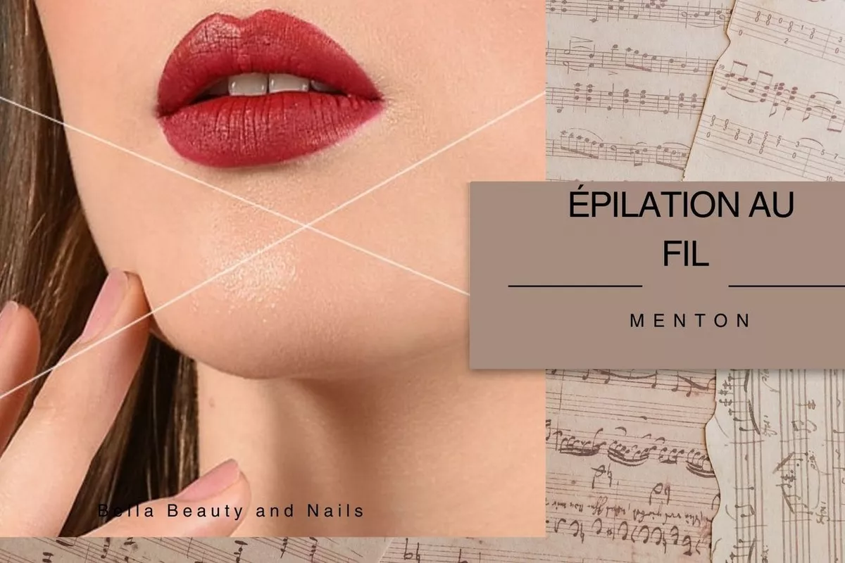 Épilation Menton au fil