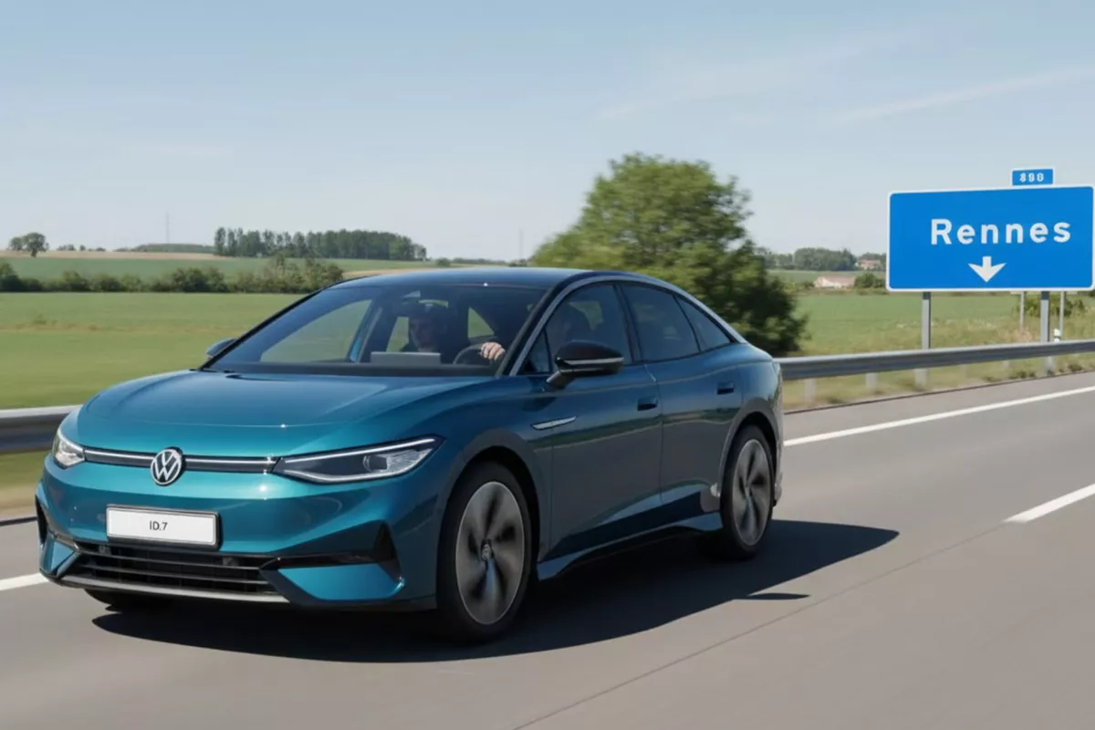 Trajet Nantes ↔  Rennes en VTC