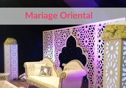 Mariage Mille et une nuits : un décor digne de Shéhérazade