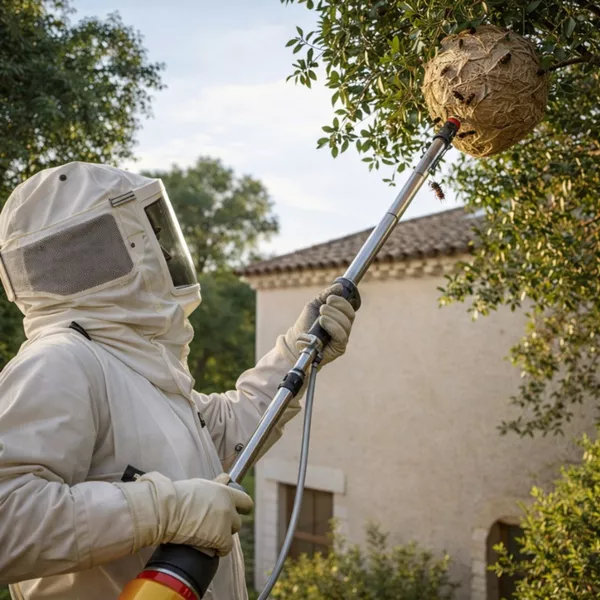 Destruction de nid de frelons asiatiques dans les Alpes-Maritimes : agir vite et en sécurité