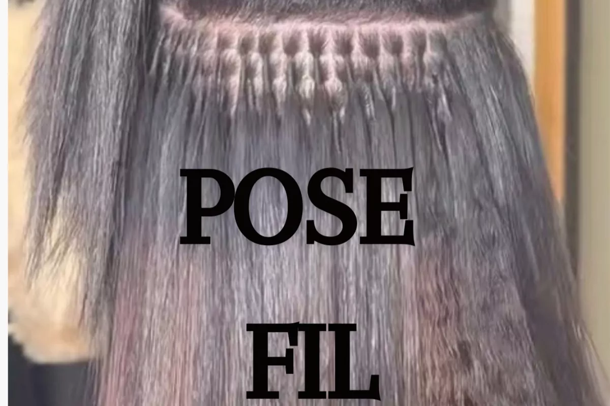 Pose fil + cheveux 22/24 Pouces