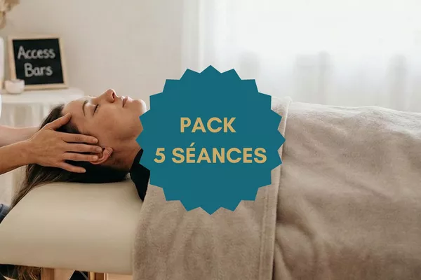 Pack 5 séances Access Bars  enfant (-16 ans) 30min + déplacements inclus : accompagnement énergétique progressif