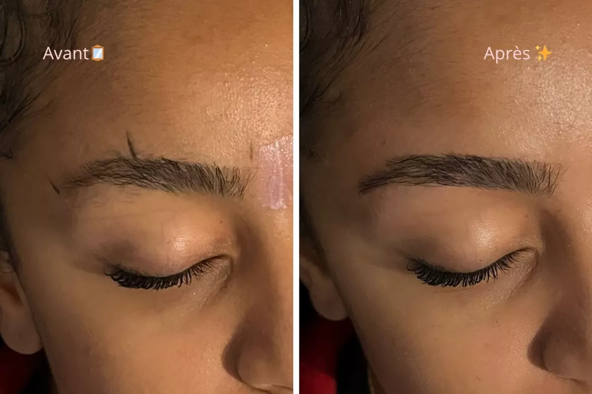 Coloration sourcils Saulx-les-Chartreux