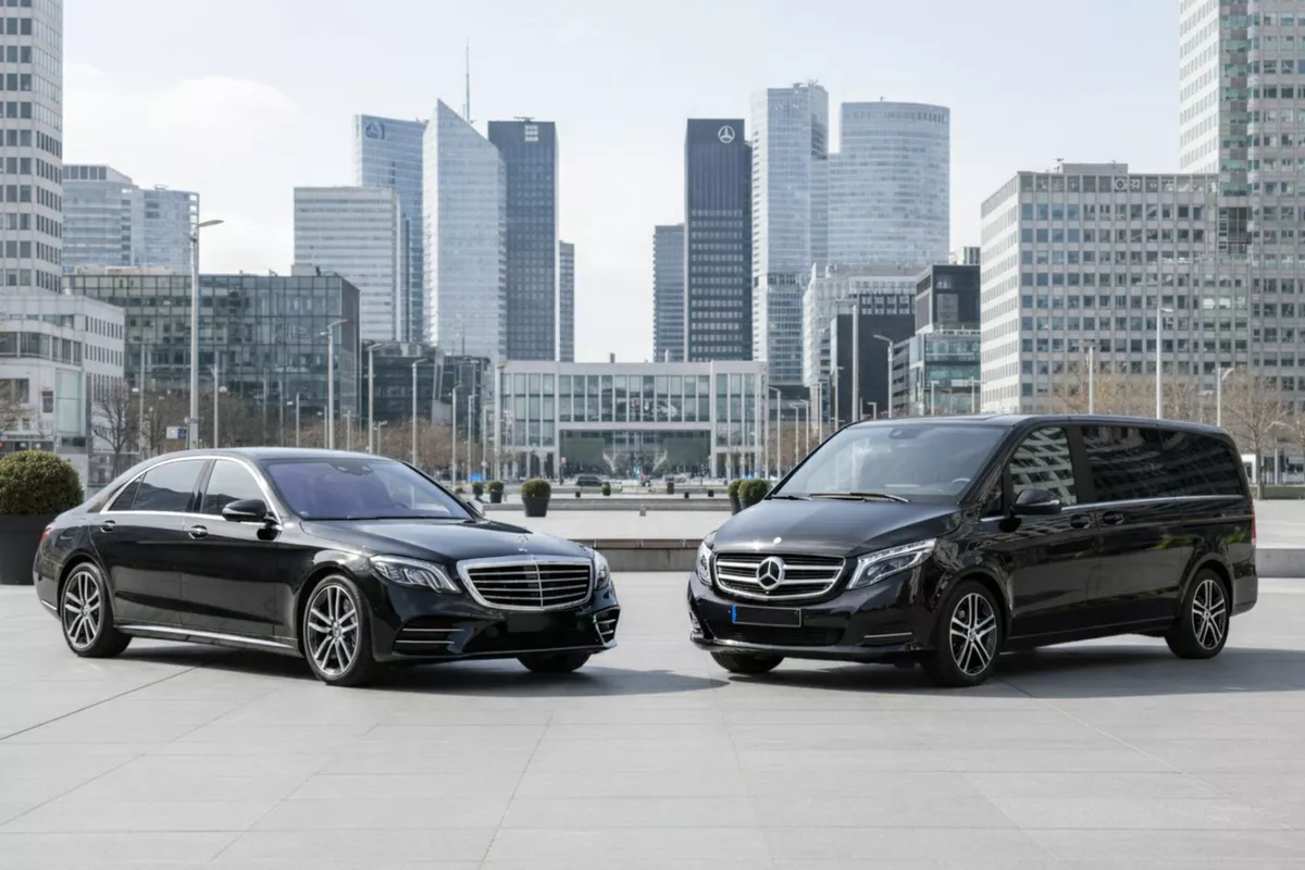Mise à disposition Van et Véhicules VIP – Mercedes Classe S & Classe V Premium