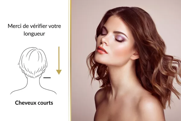 Patine avec brushing inclus - Cheveux courts