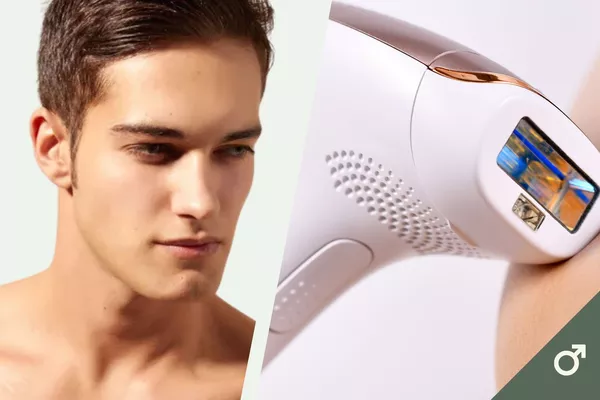 Épilation définitive IPL - Espace intersoucils pour homme