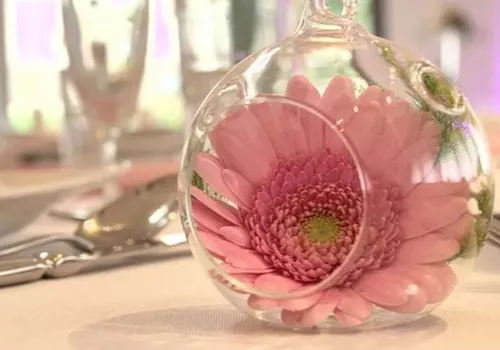 Décoration de mariage occidental en teintes pastel 2