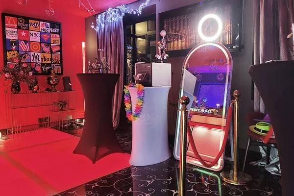 Photobooth miroir moderne