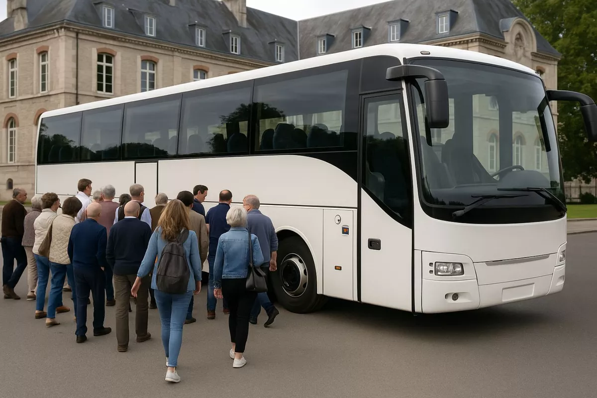 Transfert public autocar | gares, aéroports ou centres de formation