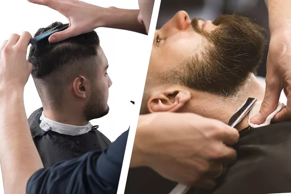Forfait Shampoing + Coupe homme + Taille Barbe longue (serviette chaude et soins inclus)