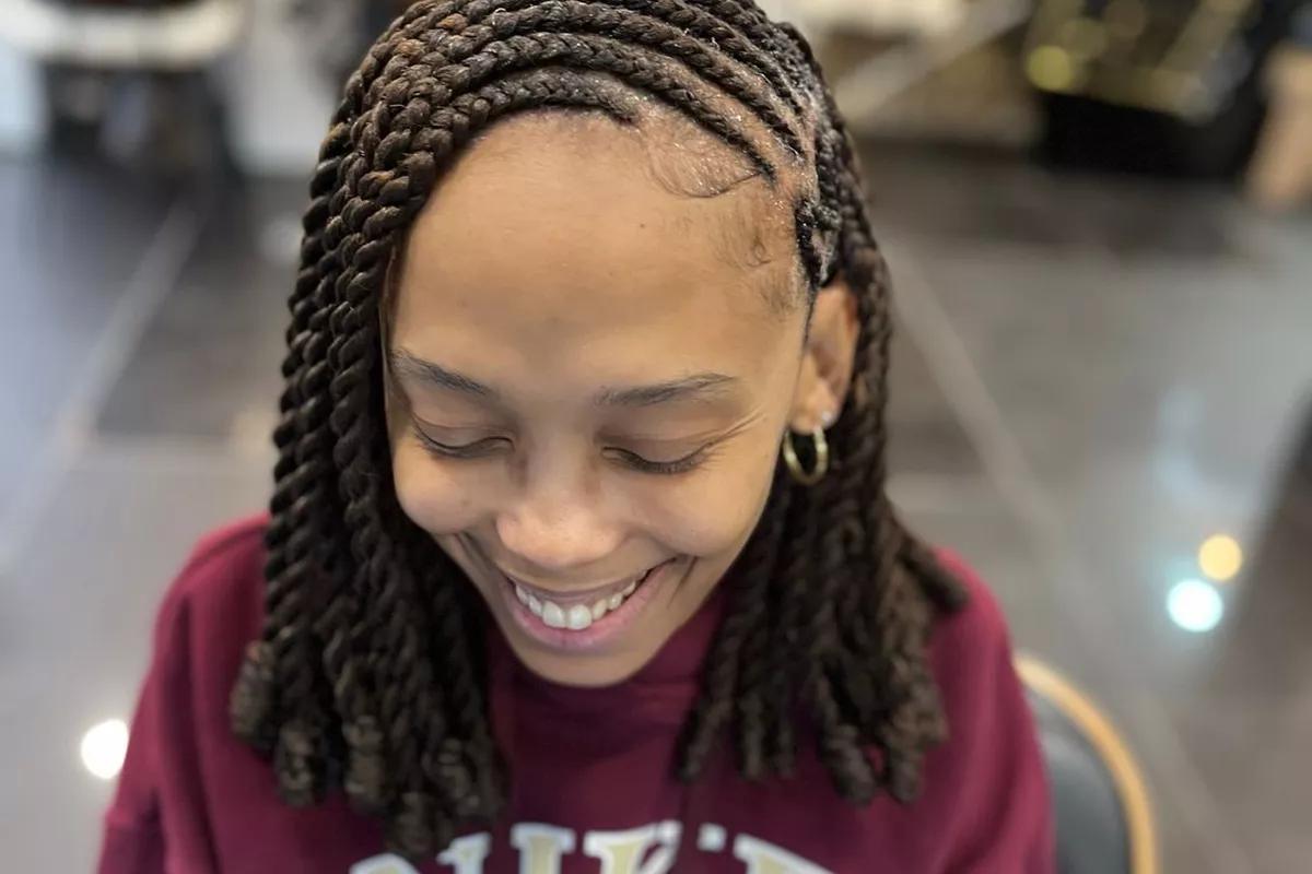 Box braids Le Blanc-Mesnil