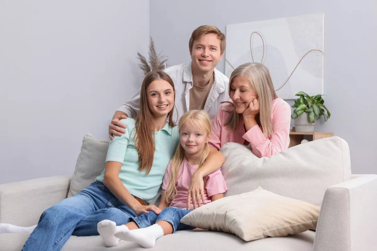 Séance photo famille à domicile — forfait numérique