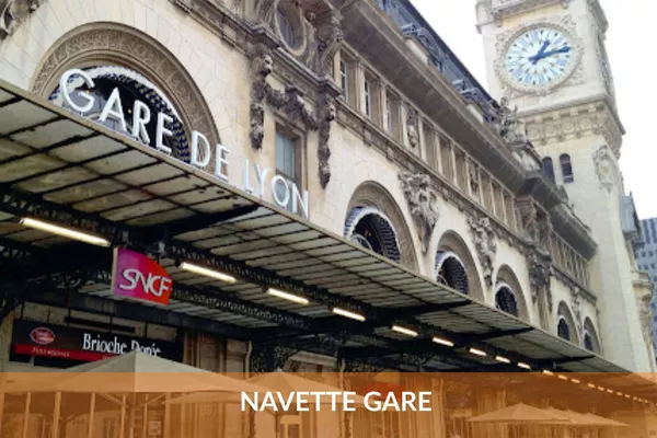 Taxi gare Paris – Montparnasse, Lyon, Saint-Lazare, Gare du Nord, Gare de l'Est ...