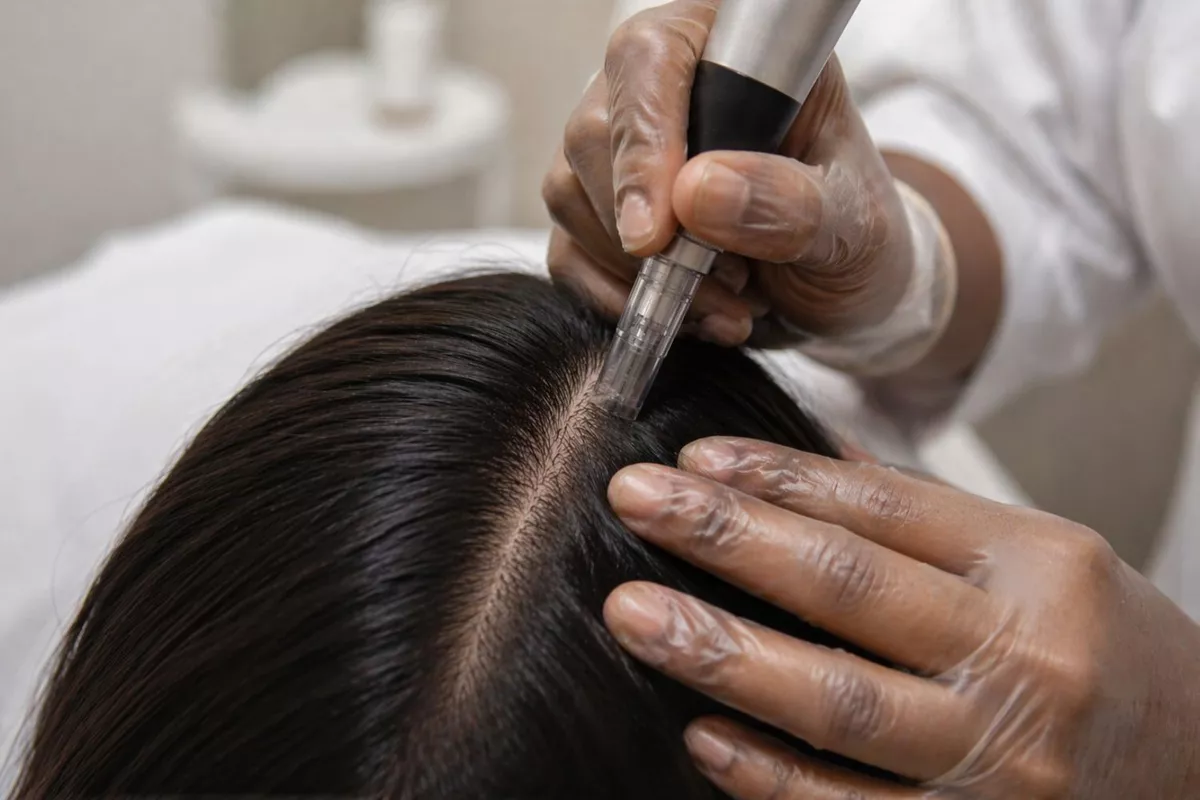 HAIR NEEDLING: Traitement de la chute des cheveux